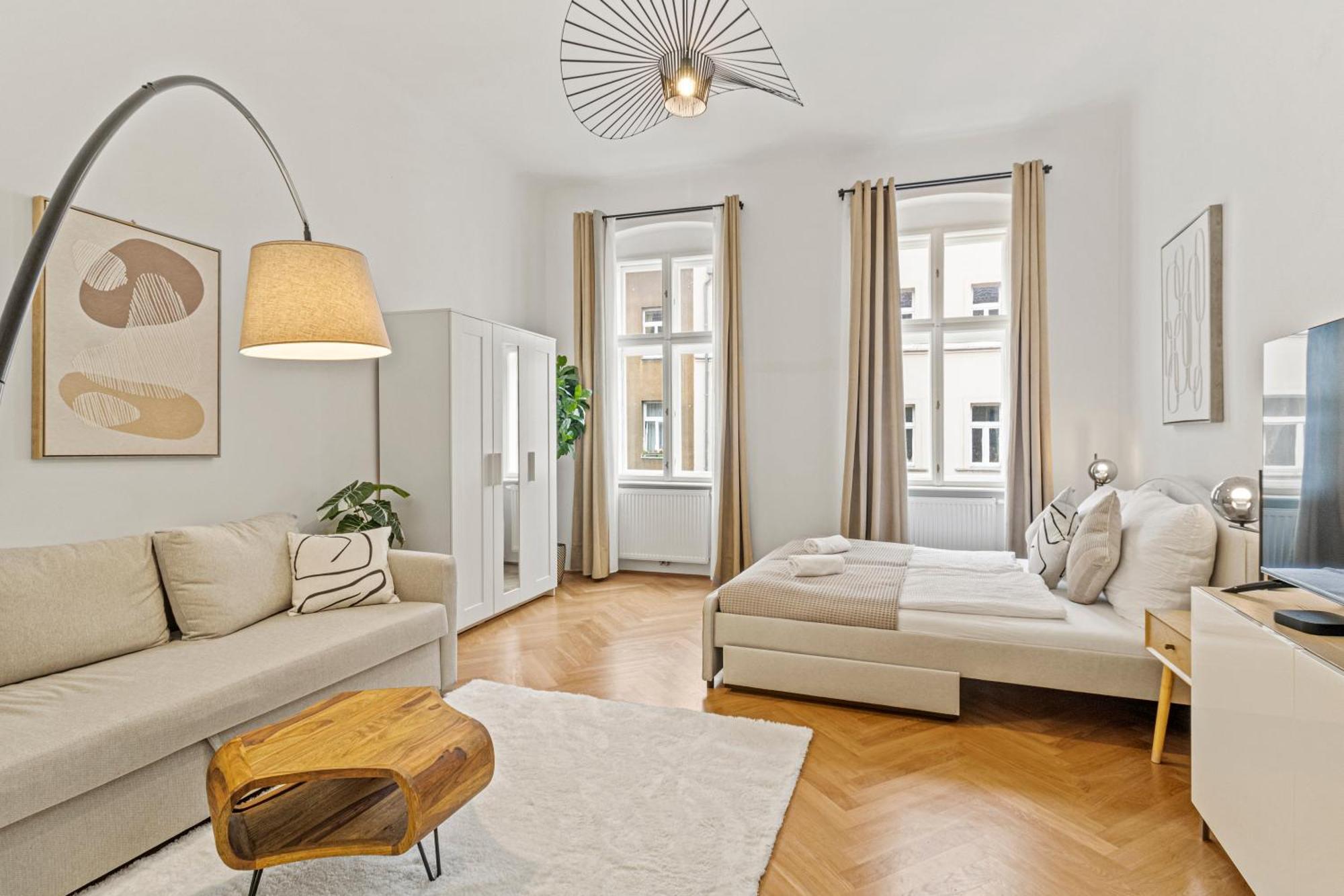 Cozy Vienna Apartments - 4 Min U6 Josefstaedterstrasse Exteriör bild